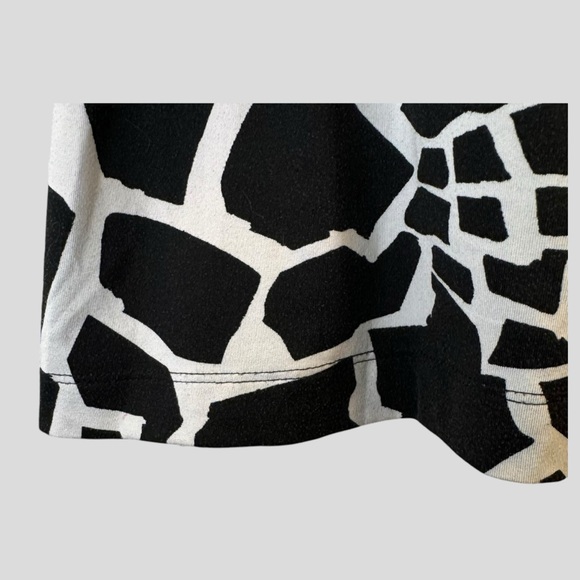 Alia Women’s 2-Piece Animal Print Open Sweater Attached Sleeveless Size L - Picture 6 of 10